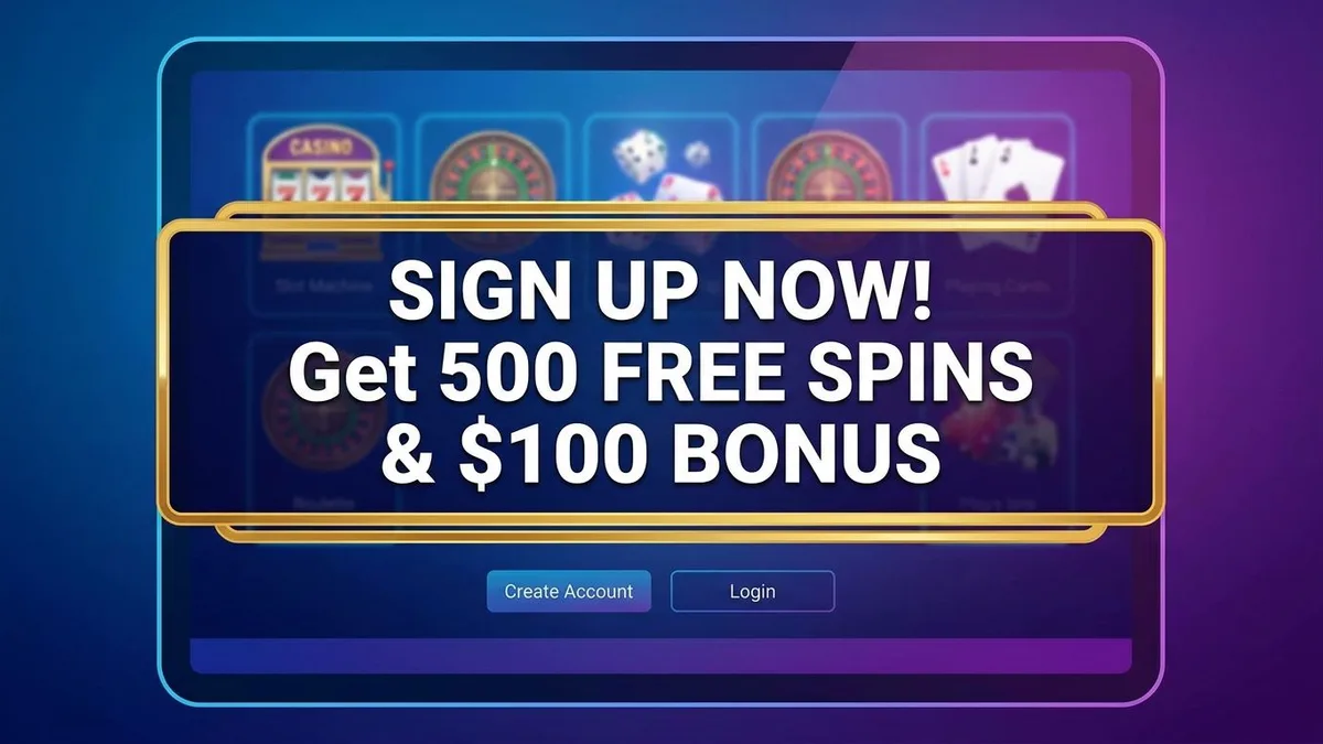 Sign Up With Bonus